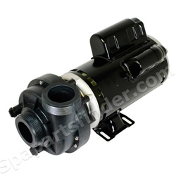 6500-257, 6500-757 Sundance® Spas Pump - 2 Speed, 2 HP, 4 Brake HP 12:00 Clock Position