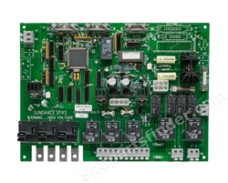 6600-017 Sundance Spas Circuit Board, 1995-1996 with Permaclear (Circulation Pump)